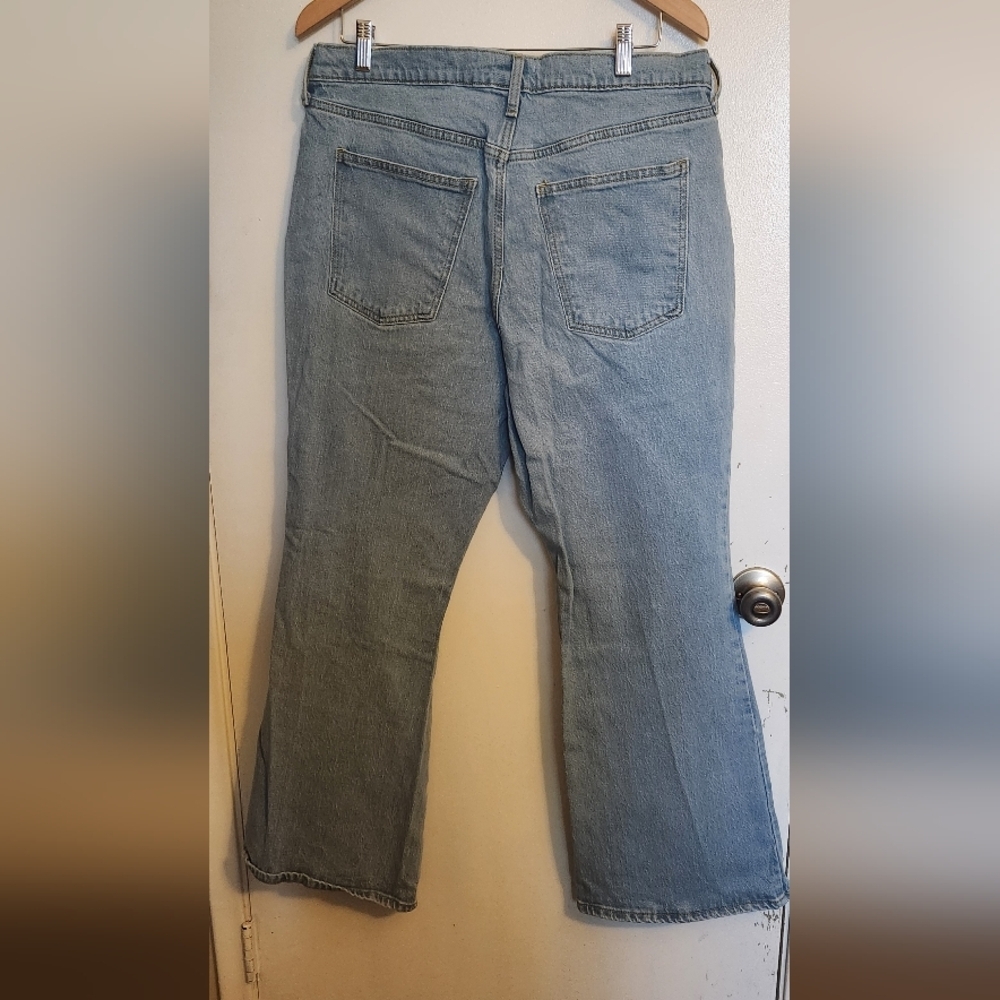 Universal Thread Light Blue Denim Pants High Rise Flare - Picture 5 of 5